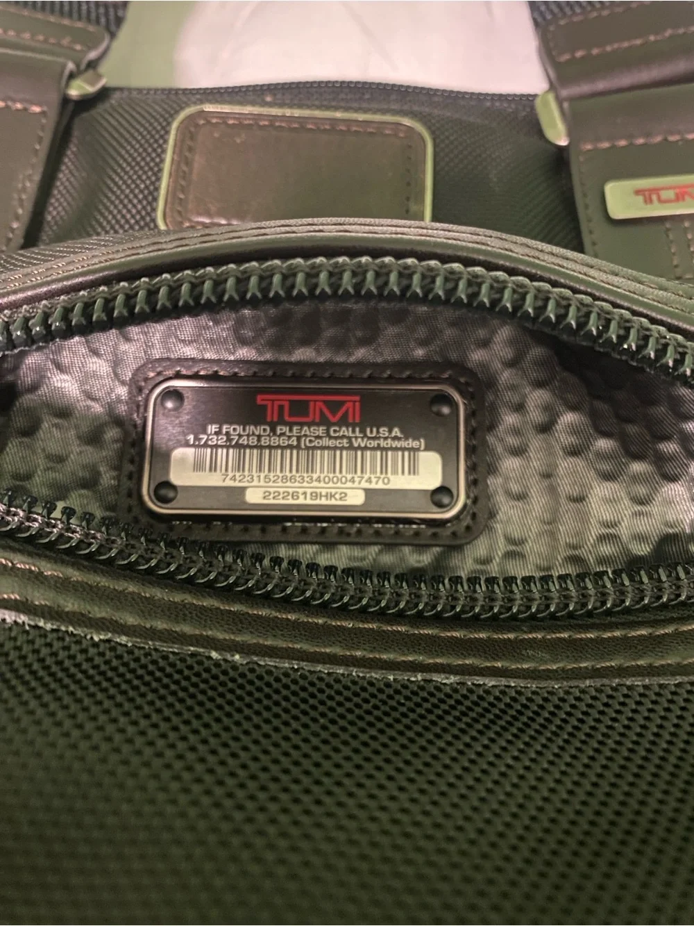 TUMI ALPHA BRAVO BLACK Men's Multi-Pocket Messenger Bag